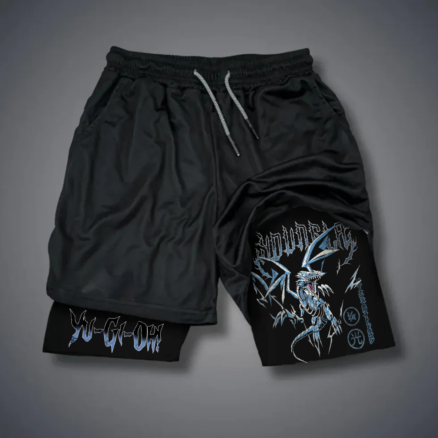Unisex Anime Style Retro Shorts-AnimeClothe