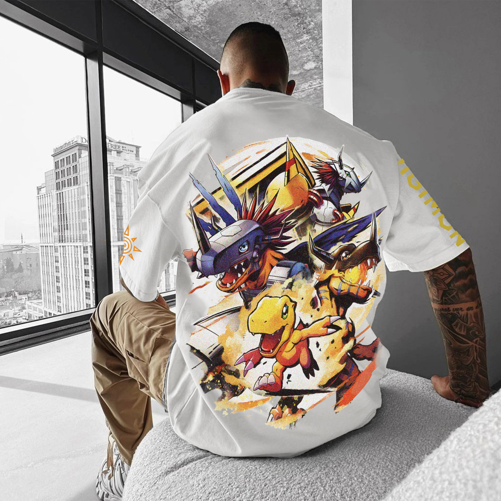 Unisex  "Digimon" Anime Inspired Vintage T-Shirt