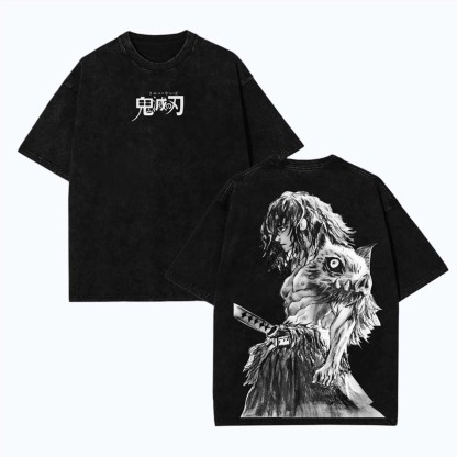 Unisex Anime Inspired Vintage T-Shirt