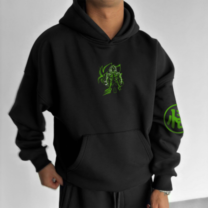 Unisex Anime Graphic Streetwear Vintage Hoodie-AnimeClothe