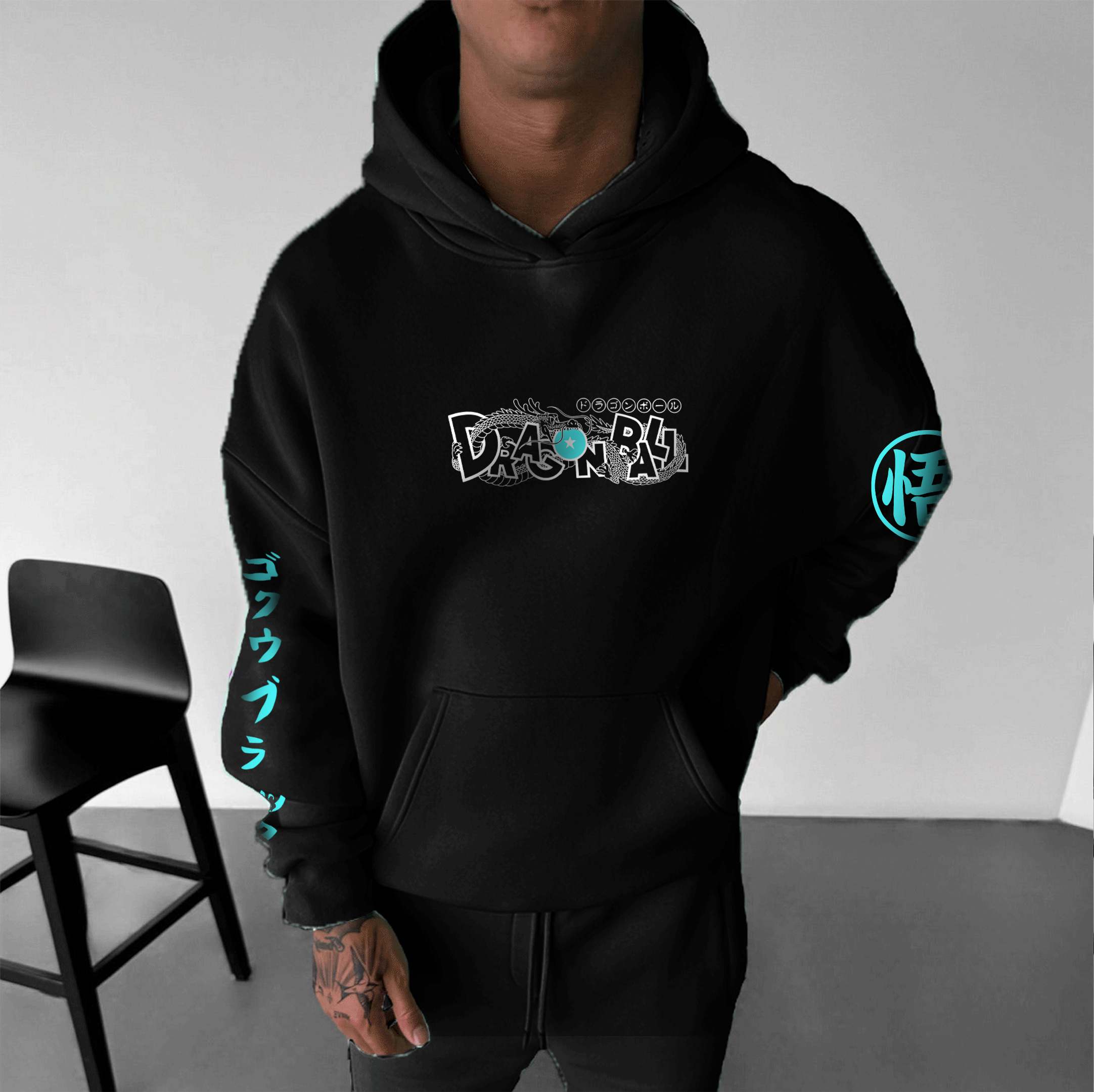 Unisex Anime Graphic Streetwear Vintage Hoodie-AnimeClothe