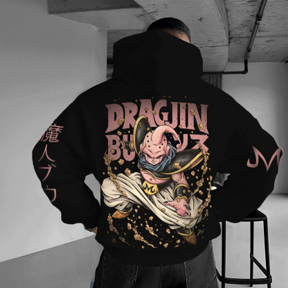 Unisex Anime Graphic Streetwear Vintage Hoodie-AnimeClothe