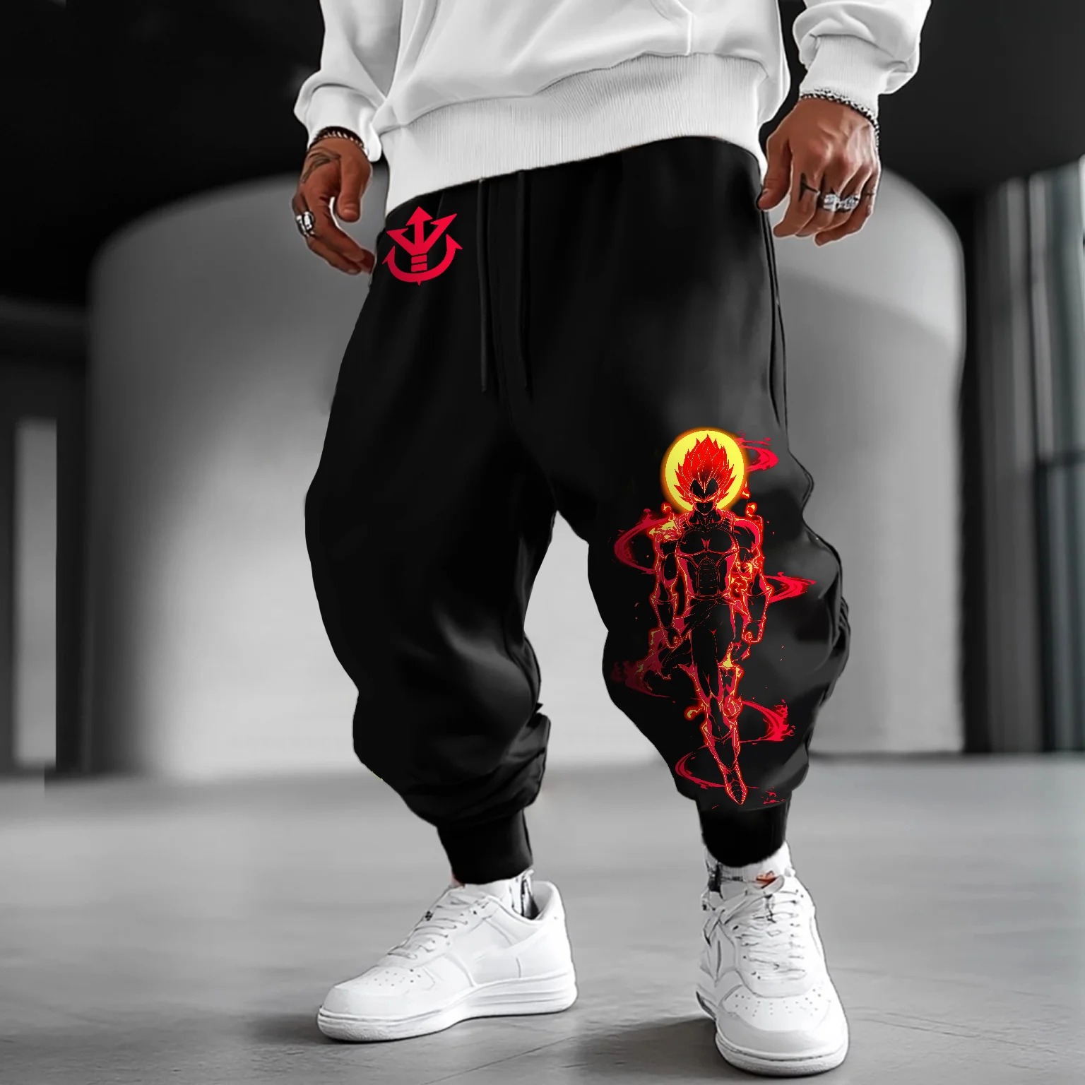 Unisex Casual Anime Streetwear Pants