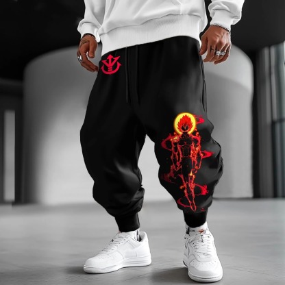 Unisex Casual Anime Streetwear Pants
