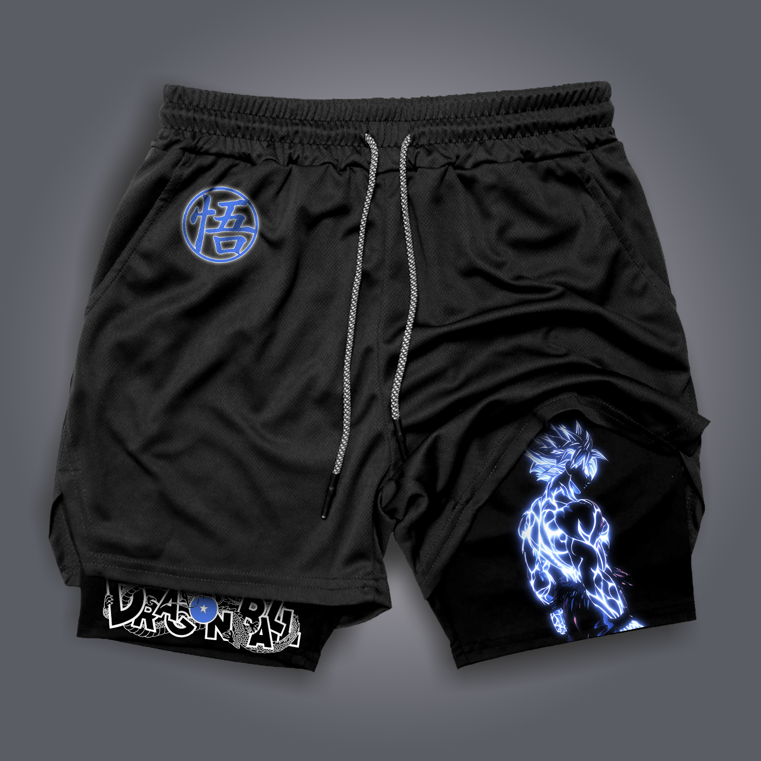 Unisex Casual Anime Streetwear Shorts-AnimeClothe