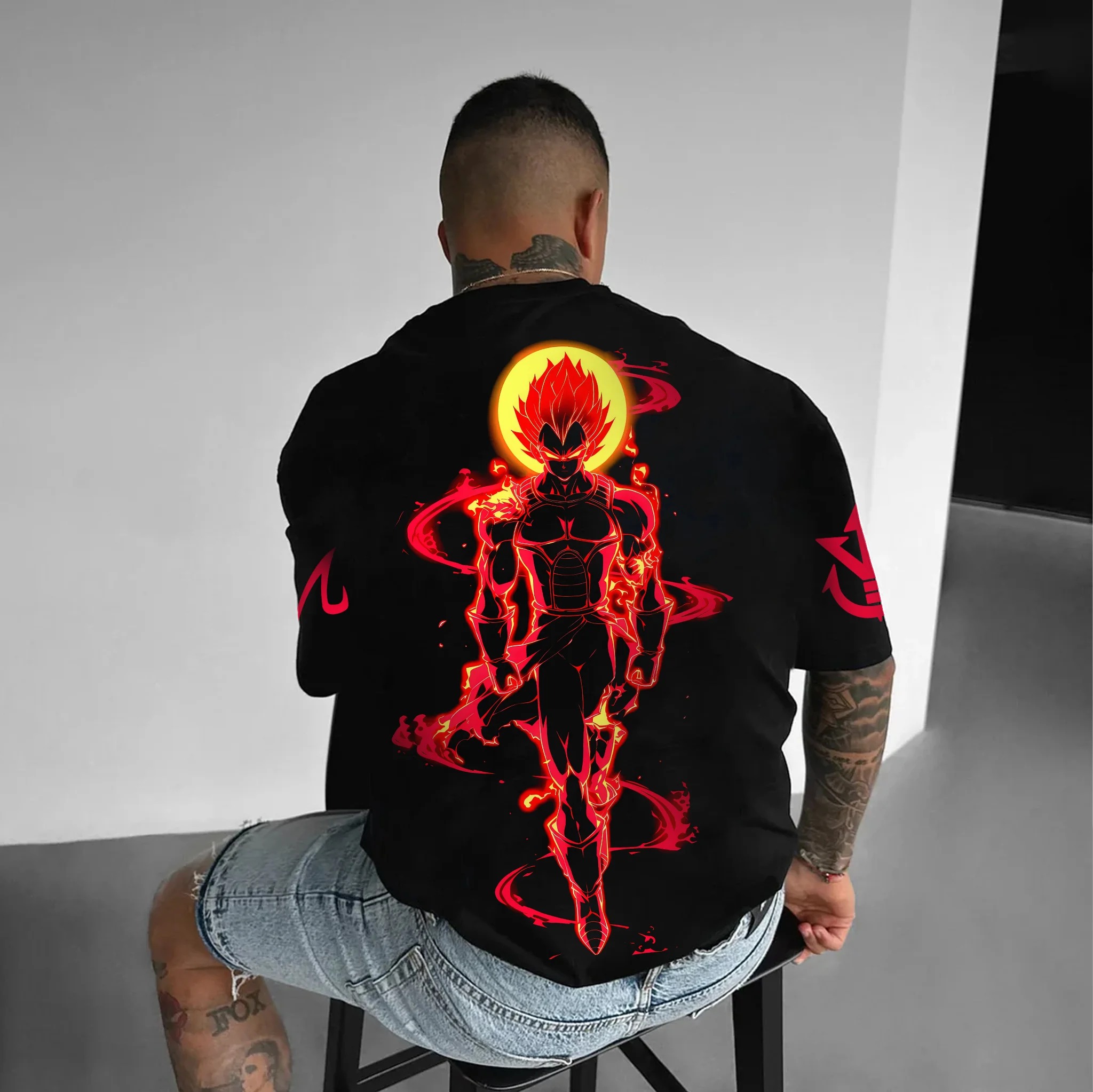 Unisex Anime Inspired Vintage T-Shirt