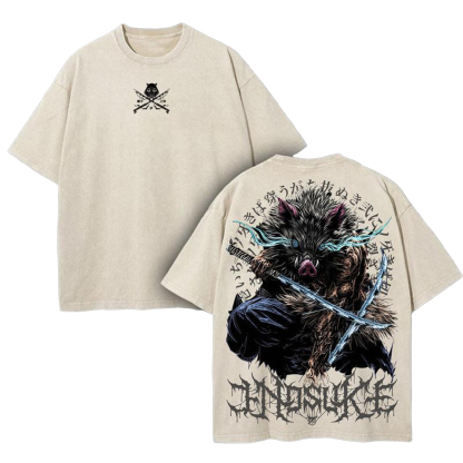 Unisex Anime Inspired Vintage T-Shirt
