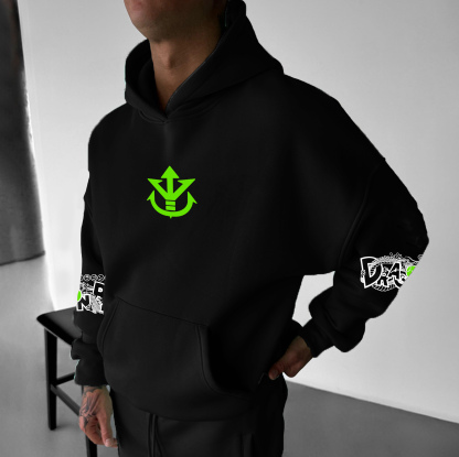Unisex Anime Graphic Streetwear Vintage Hoodie-AnimeClothe