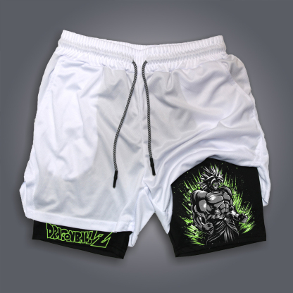 Unisex Casual Anime Streetwear Shorts-AnimeClothe