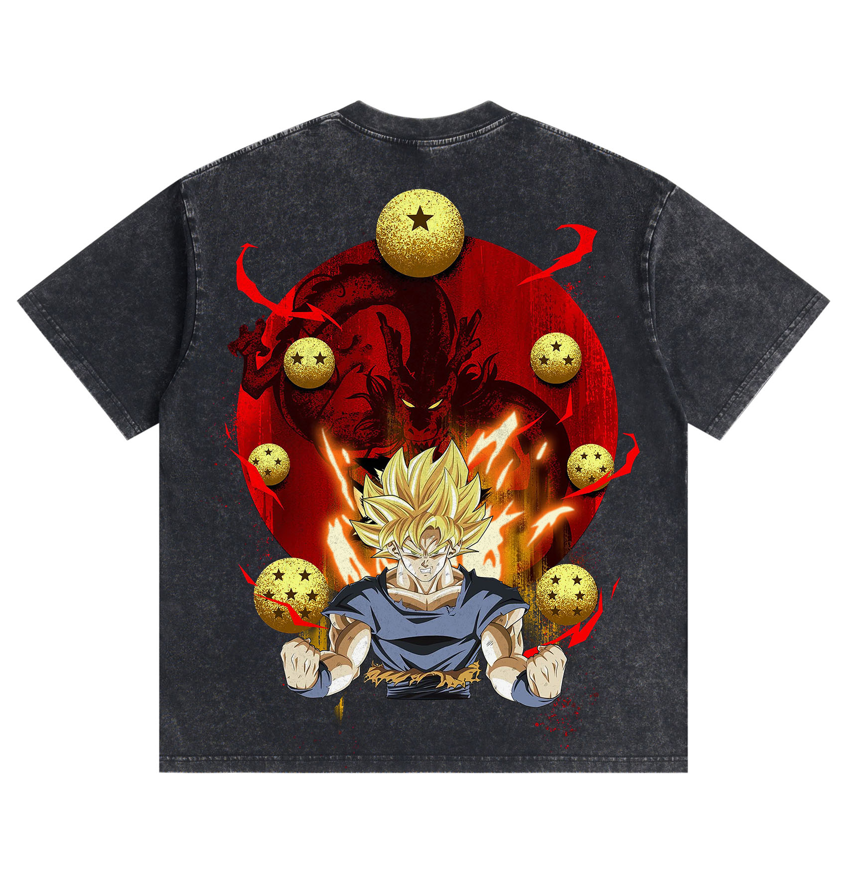 Dragon Ball Goku Washed T-Shirt