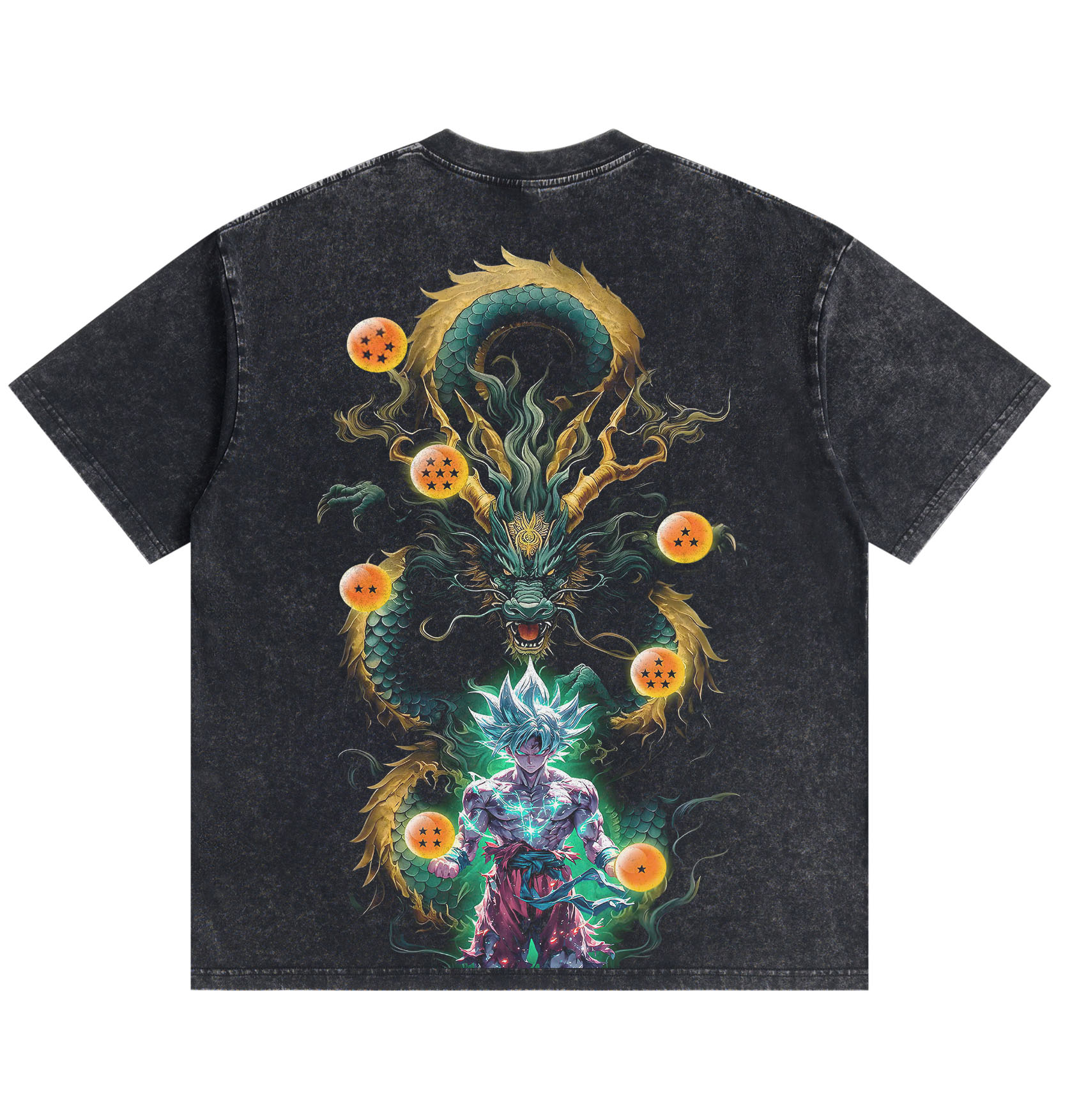 Dragon Ball "Summon Shenron" Distressed T-Shirt