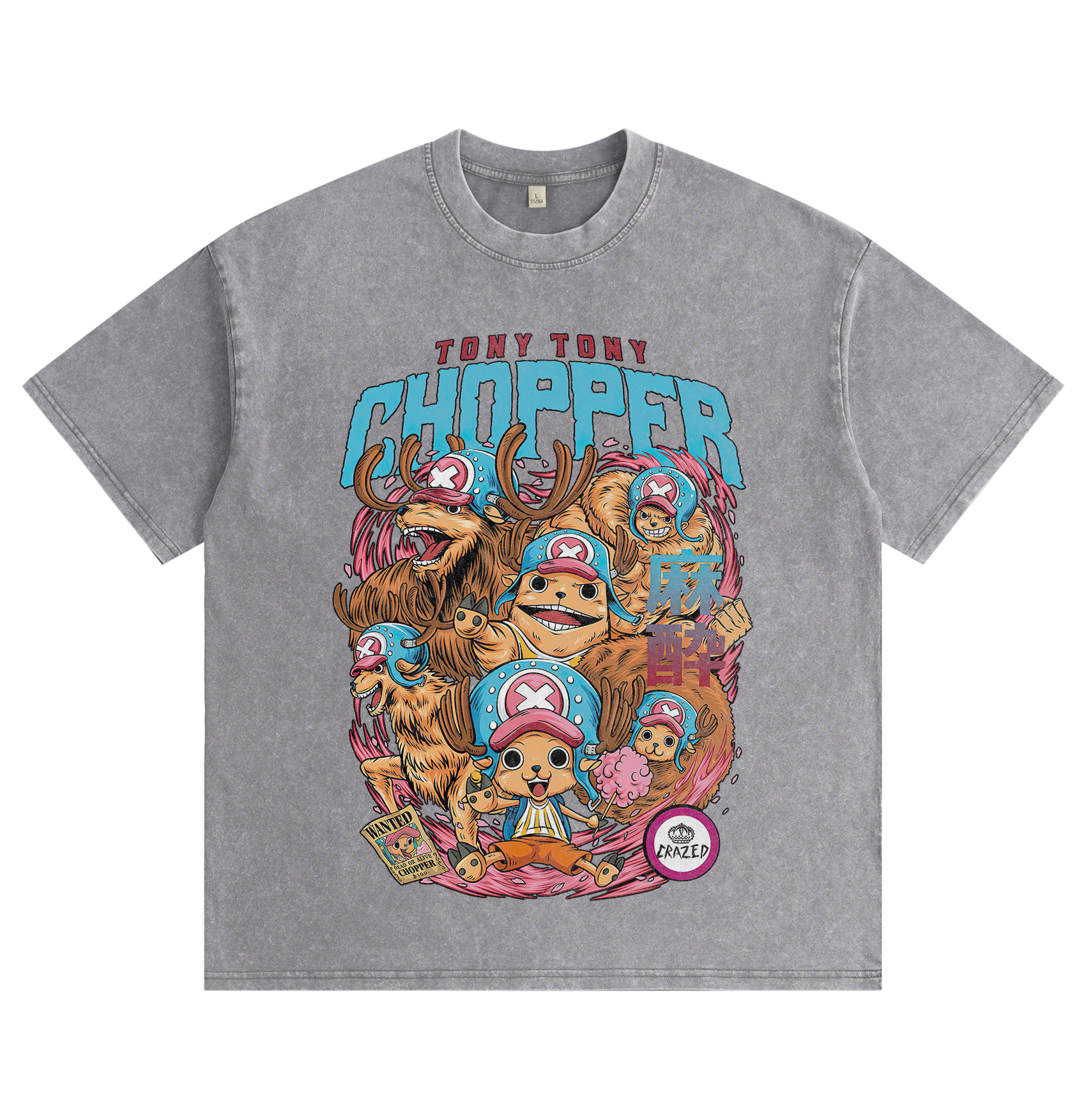 One Piece Tony Tony Chopper Washed T-shirt