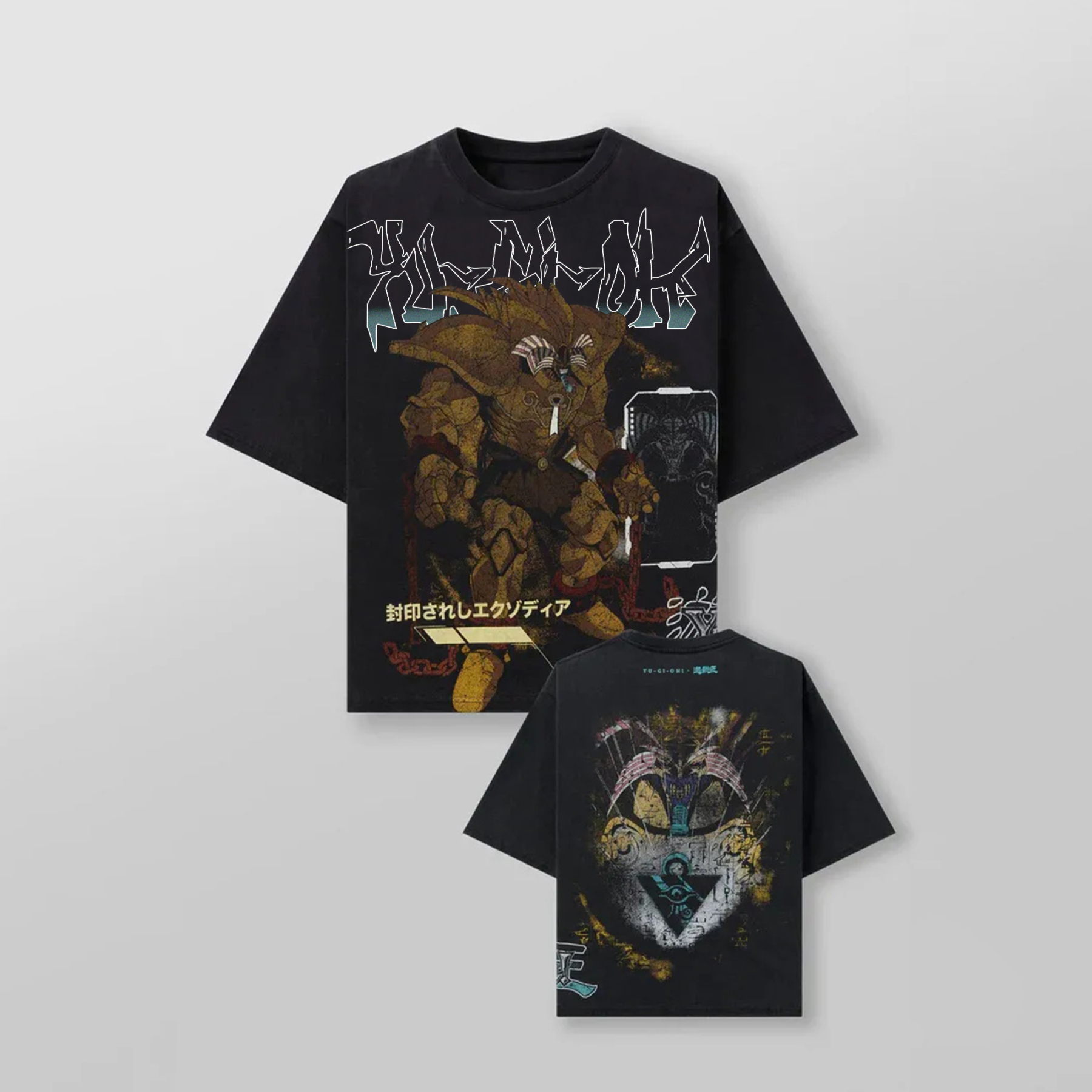 Unisex Anime Inspired Vintage T-Shirt丨Yu-Gi-Oh!-AnimeClothe