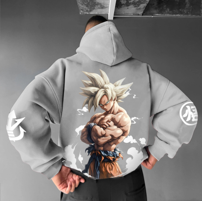 Unisex Anime Graphic Streetwear Vintage Hoodie-AnimeClothe