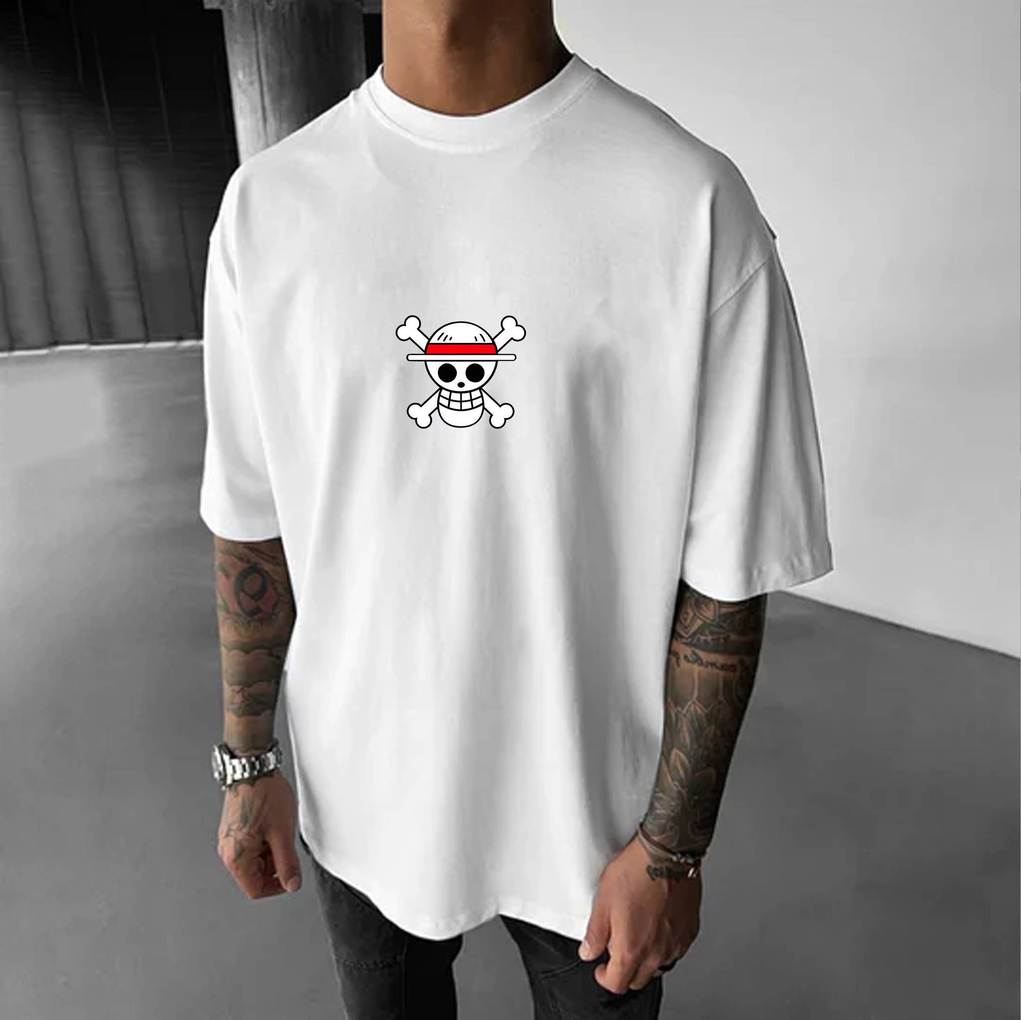 Unisex Anime Inspired Vintage T-Shirt丨One Piece-AnimeClothe