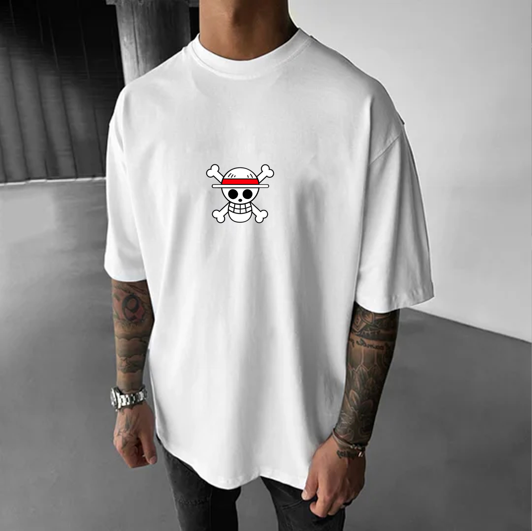Unisex Anime Inspired Vintage T-Shirt丨One Piece-AnimeClothe