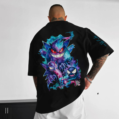 Unisex Anime Inspired Vintage T-Shirt-AnimeClothe