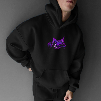 Unisex Anime Graphic Streetwear Vintage Hoodie-AnimeClothe