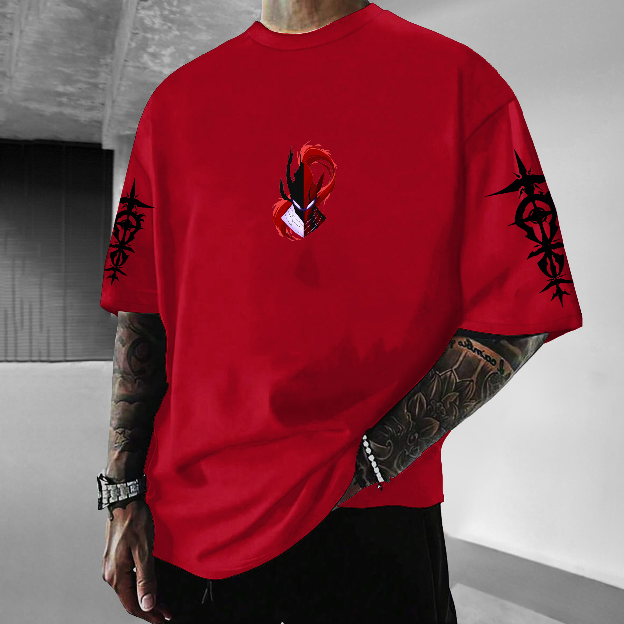 Solo Leveling Igris Unisex Anime Inspired Vintage T-Shirt-AnimeClothe