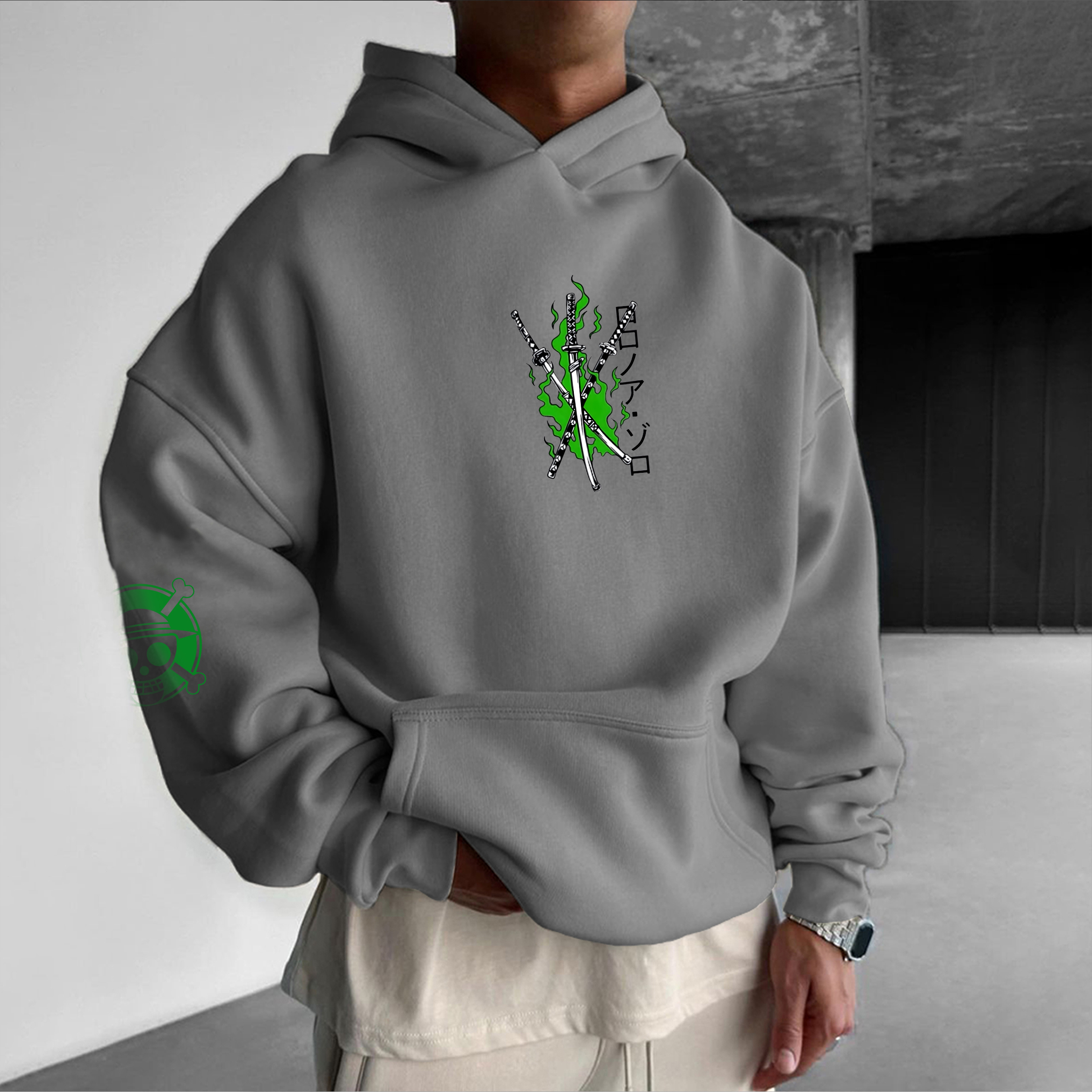 Unisex Anime Graphic Streetwear Vintage Hoodie-AnimeClothe