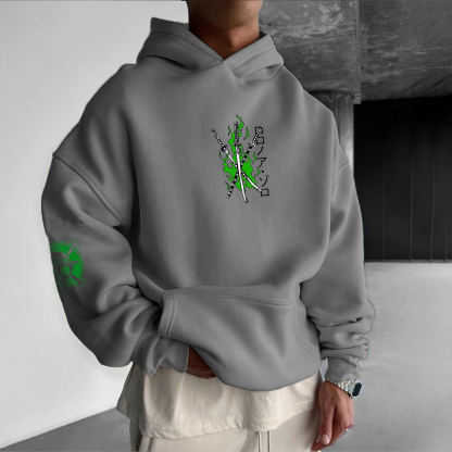 Unisex Anime Graphic Streetwear Vintage Hoodie-AnimeClothe