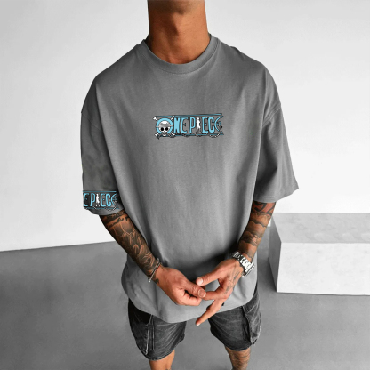 Unisex Anime Inspired Vintage T-Shirt-AnimeClothe
