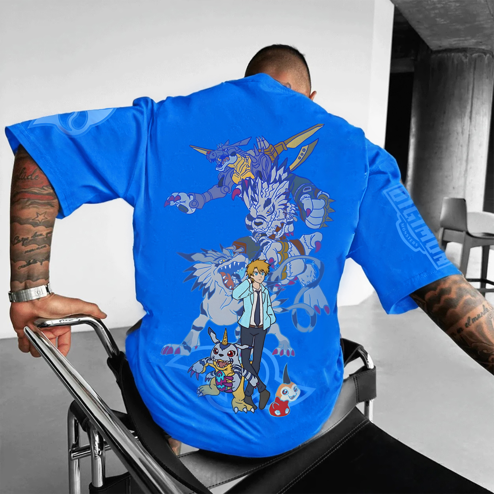 Unisex  “Digimon！”   Anime Inspired Vintage T-Shirt