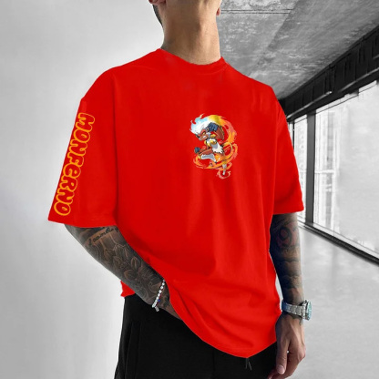 Unisex Anime Inspired Vintage T-Shirt
