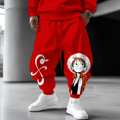 Unisex Casual Anime Streetwear Pants丨One Piece-AnimeClothe