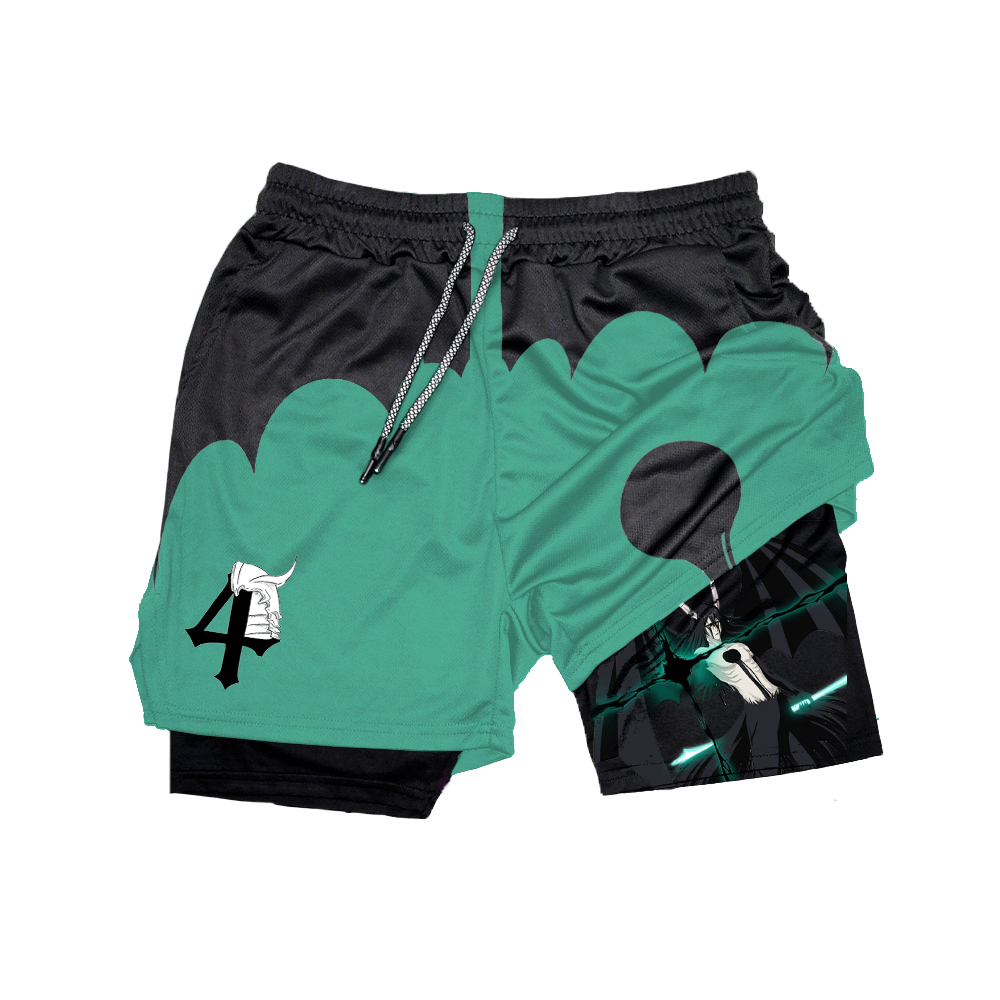 Anime Performance Gym Shorts-AnimeClothe