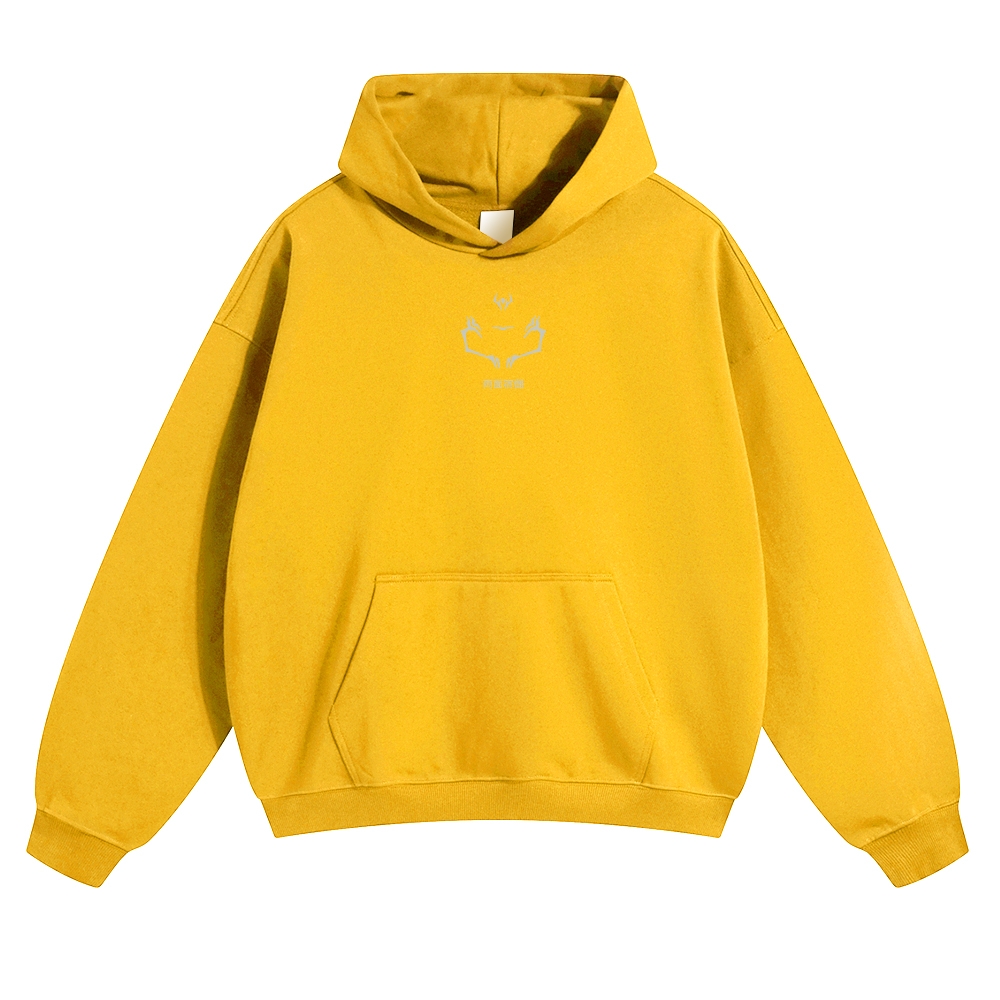 Unisex Casual Anime Print Hoodie-AnimeClothe