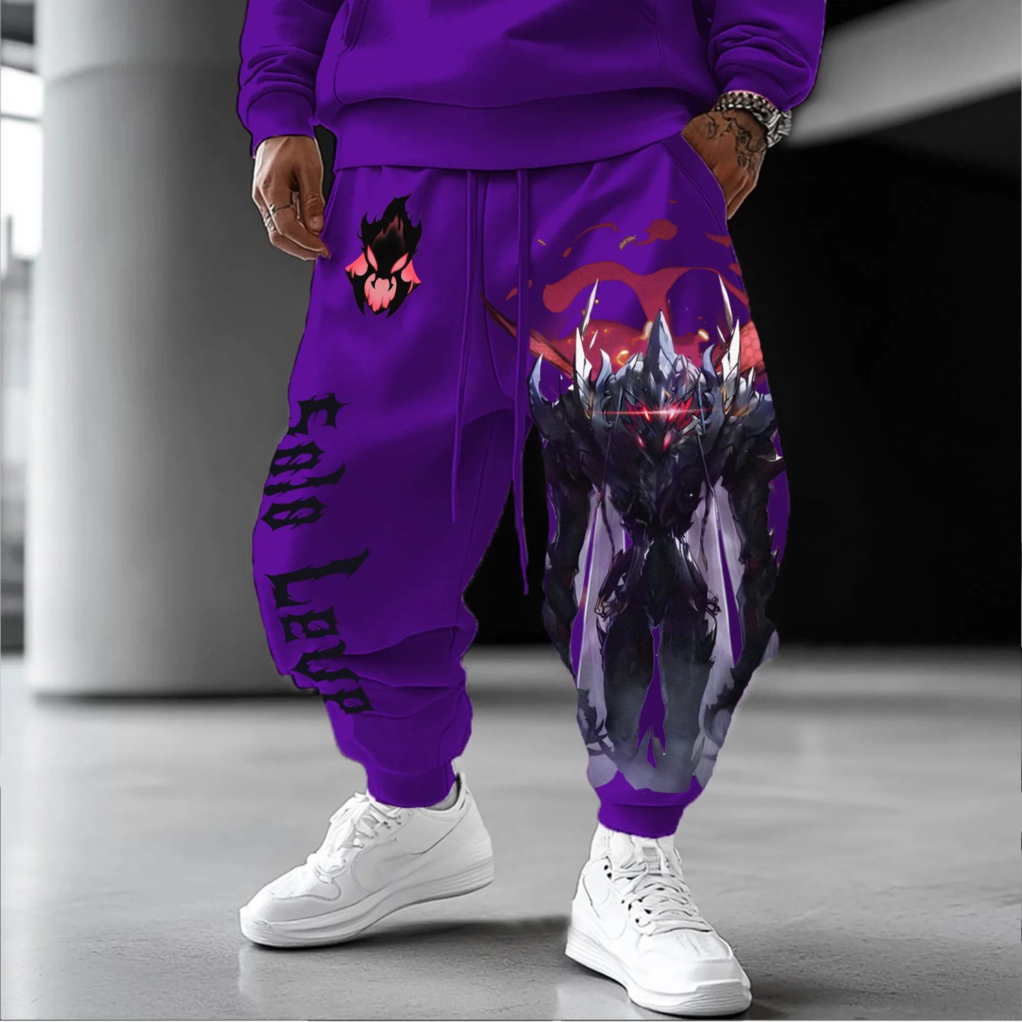 Unisex “Solo Leveling” Casual Anime Streetwear Pants