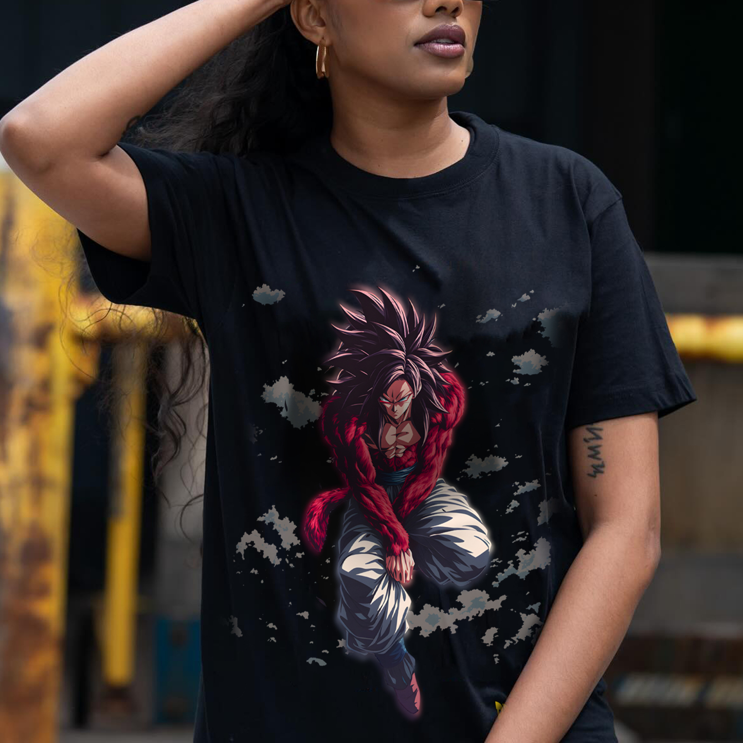 Unisex Anime Graphic Streetwear Vintage T-shirt-AnimeClothe