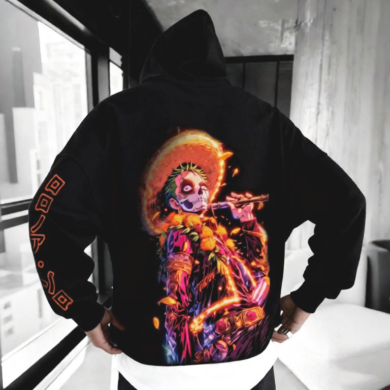 Unisex Anime Graphic Streetwear Vintage Hoodie