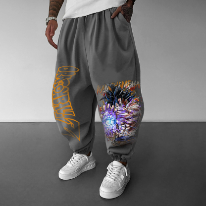 Unisex Casual Anime Streetwear Pants-AnimeClothe
