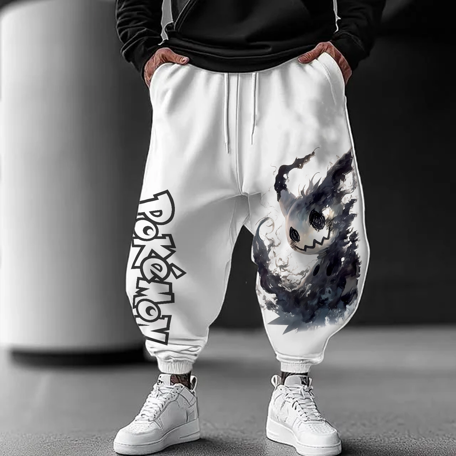Unisex   Casual Anime Streetwear Pants