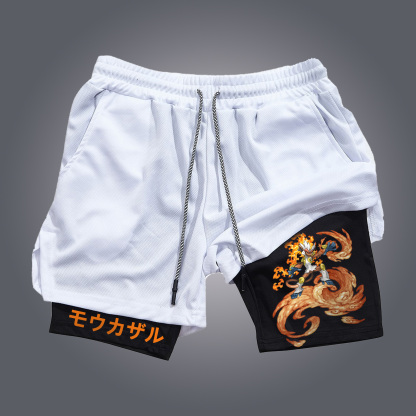 Unisex Casual Anime Streetwear Shorts