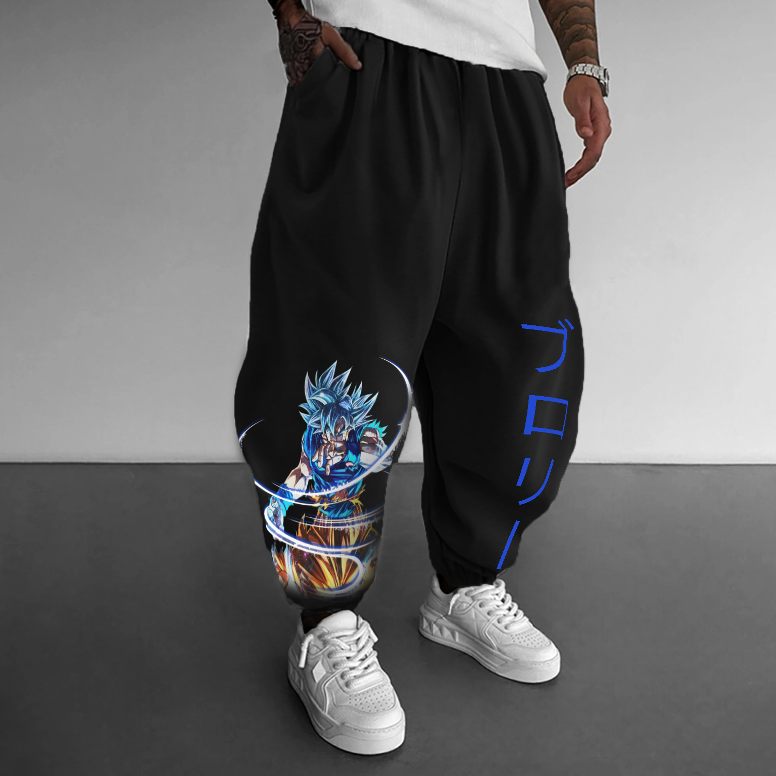 Unisex Casual Anime Streetwear Pants-AnimeClothe
