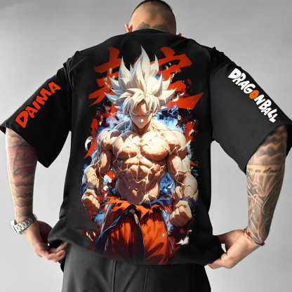 Unisex Anime Inspired Vintage T-Shirt-AnimeClothe