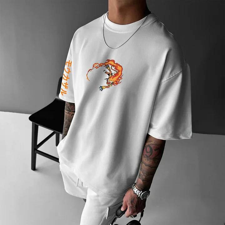 Unisex Anime Inspired Vintage T-Shirt