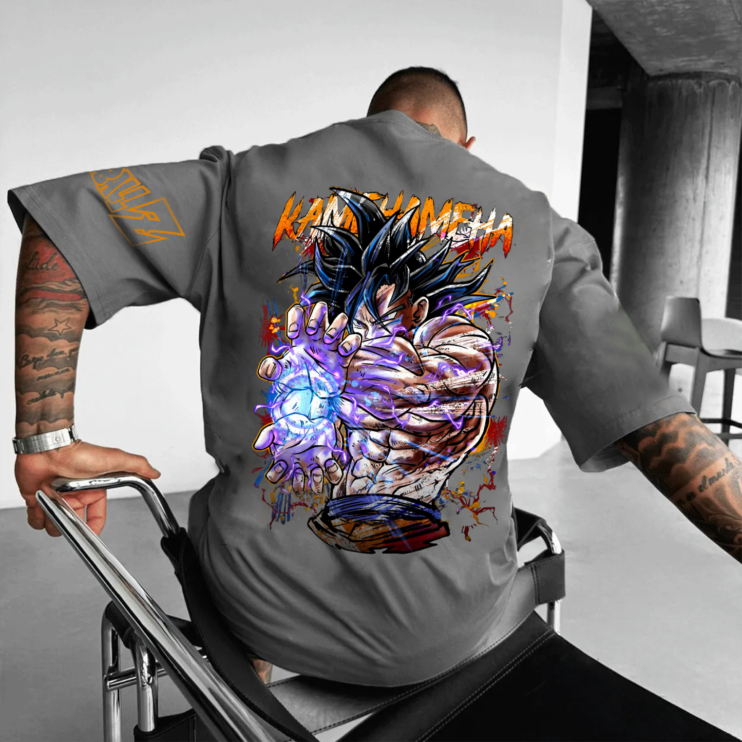Unisex Anime Inspired Vintage T-Shirt-AnimeClothe