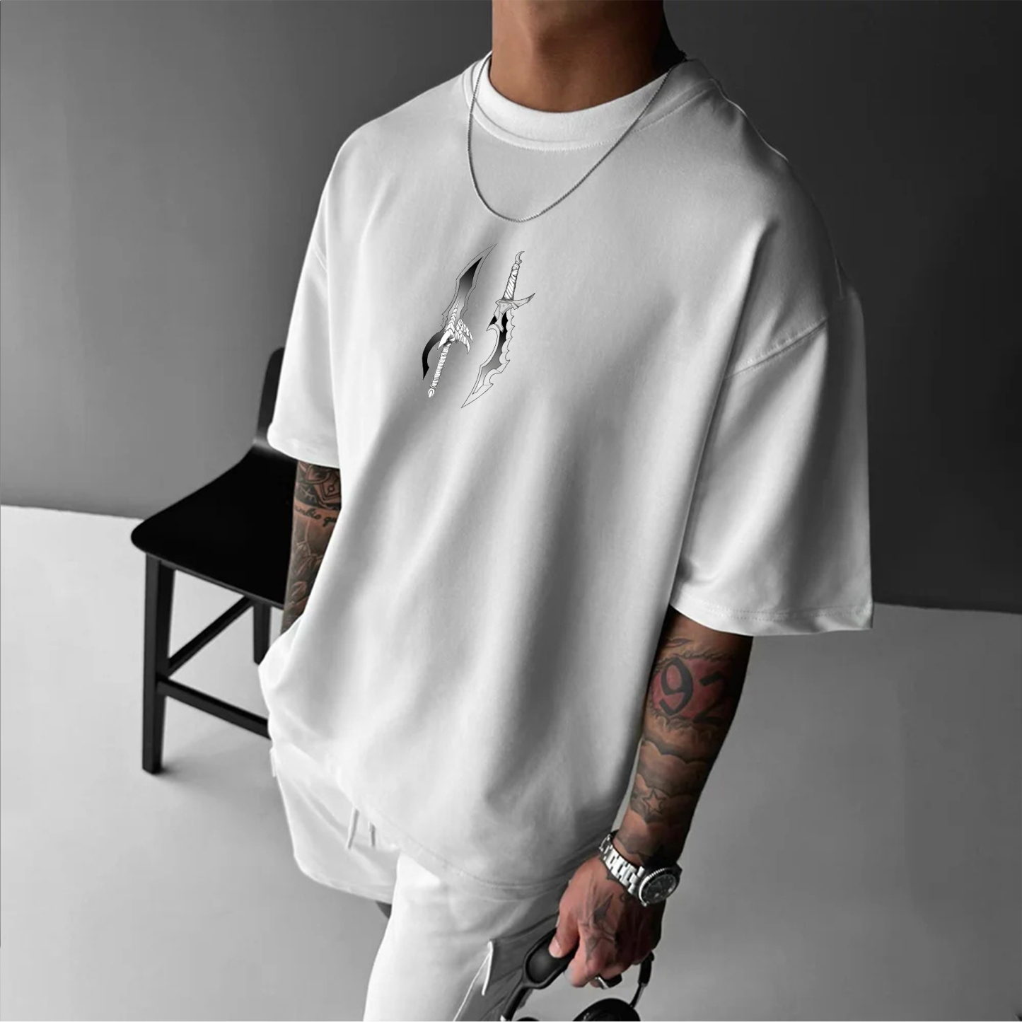Unisex Anime Inspired Vintage T-Shirt-AnimeClothe