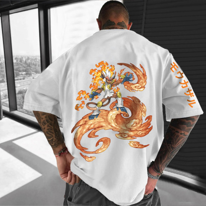 Unisex Anime Inspired Vintage T-Shirt