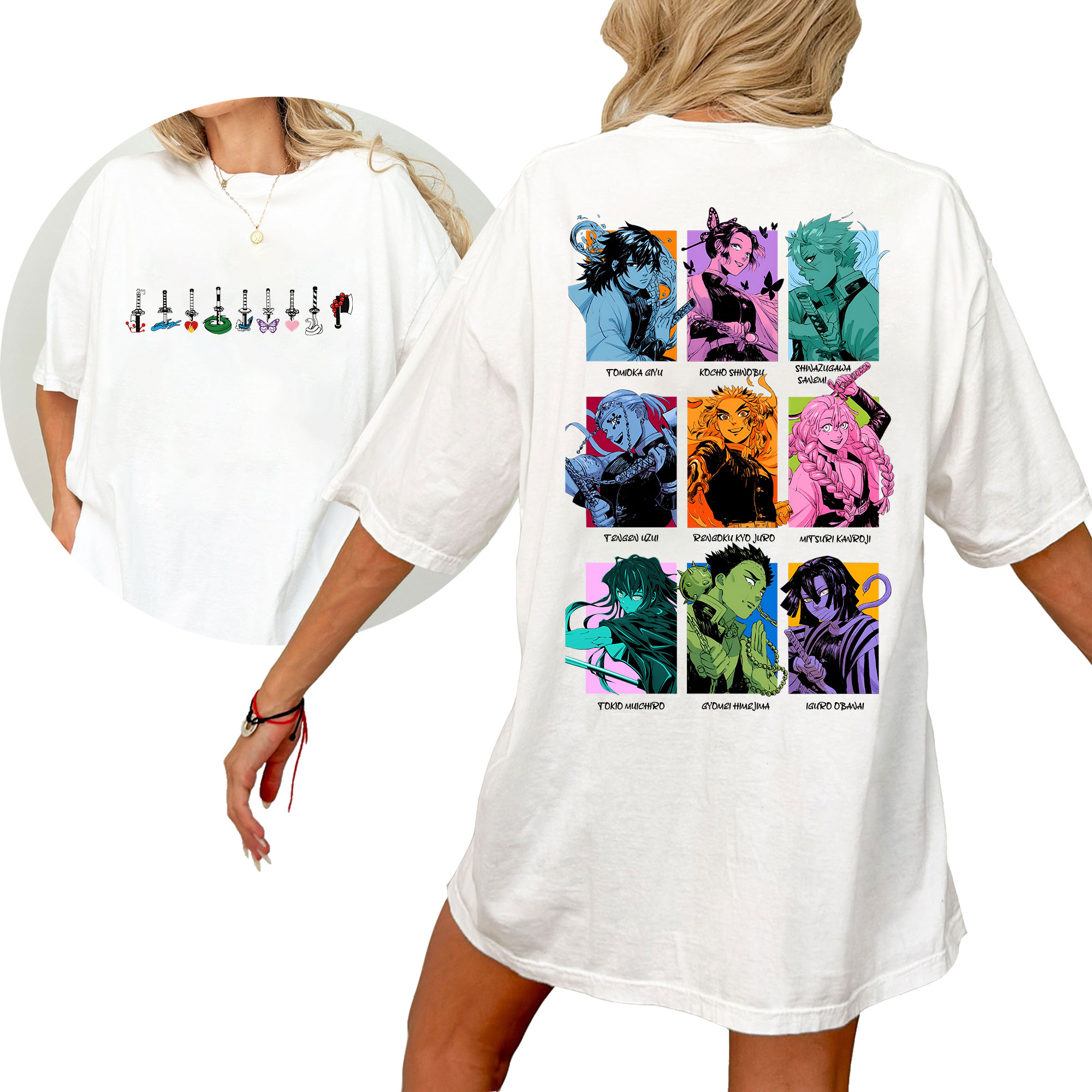 Unisex Anime Inspired Vintage T-Shirt