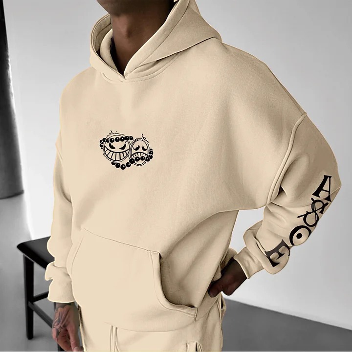 Unisex Anime Graphic Streetwear Vintage Hoodie