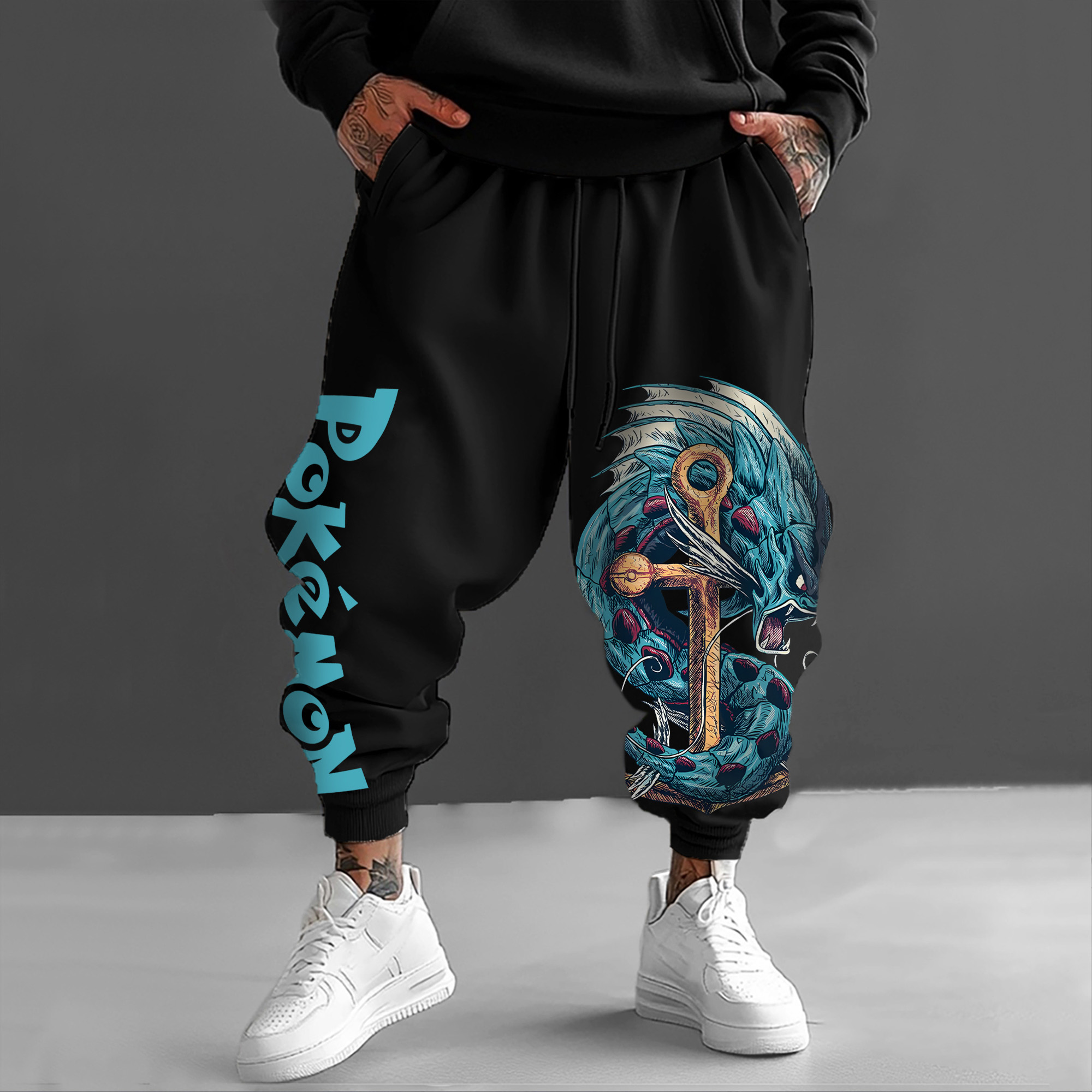 Unisex Casual Anime Streetwear Pants