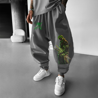 Unisex Casual Anime Streetwear Pants-AnimeClothe