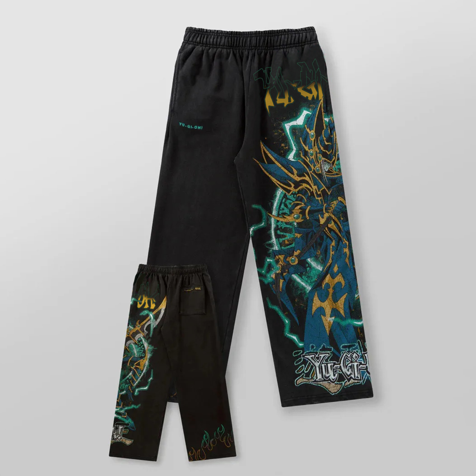 Unisex Anime Style Retro I Pants-AnimeClothe