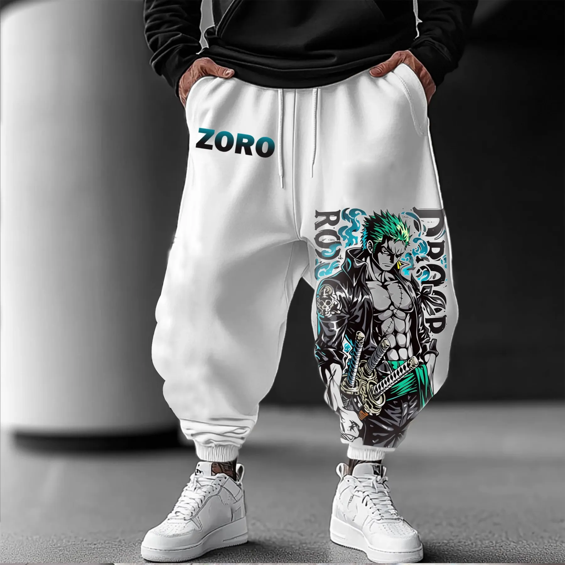Unisex Anime Inspired Vintage Pants丨One Piece
