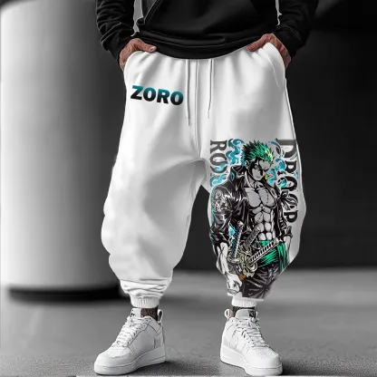 Unisex Casual Anime Streetwear Pants 